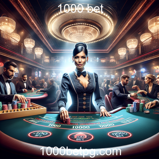 A Experiência do Cassino Ao Vivo no 1000 Bet