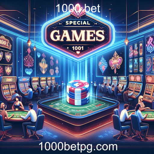 Explore os Jogos Especiais no 1000 bet
